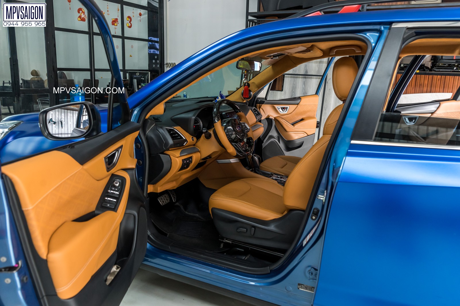 Subaru Forester bọc da cao cấp tại MPVSAIGON - Gara Nội Thất Xe Cao Cấp