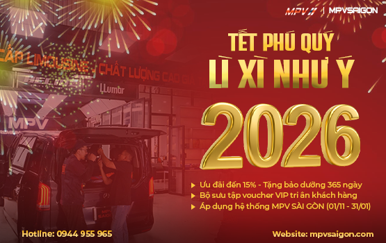 TẾT PHÚ QUÝ - LÌ XÌ NHƯ Ý 2026: Chuỗi chương trình ưu đãi lớn nhất năm tại MPVSAIGON