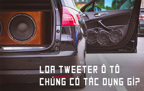 Loa tweeter trên xe hơi là gì và chúng có tác dụng gì?