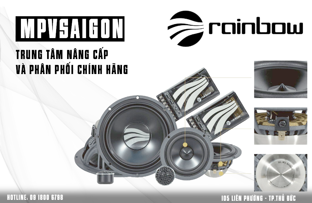 ÂM THANH HÃNG RAINBOW (ĐỨC)