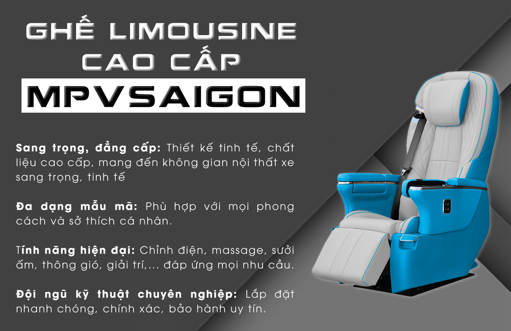 Ghế Limousine cao cấp