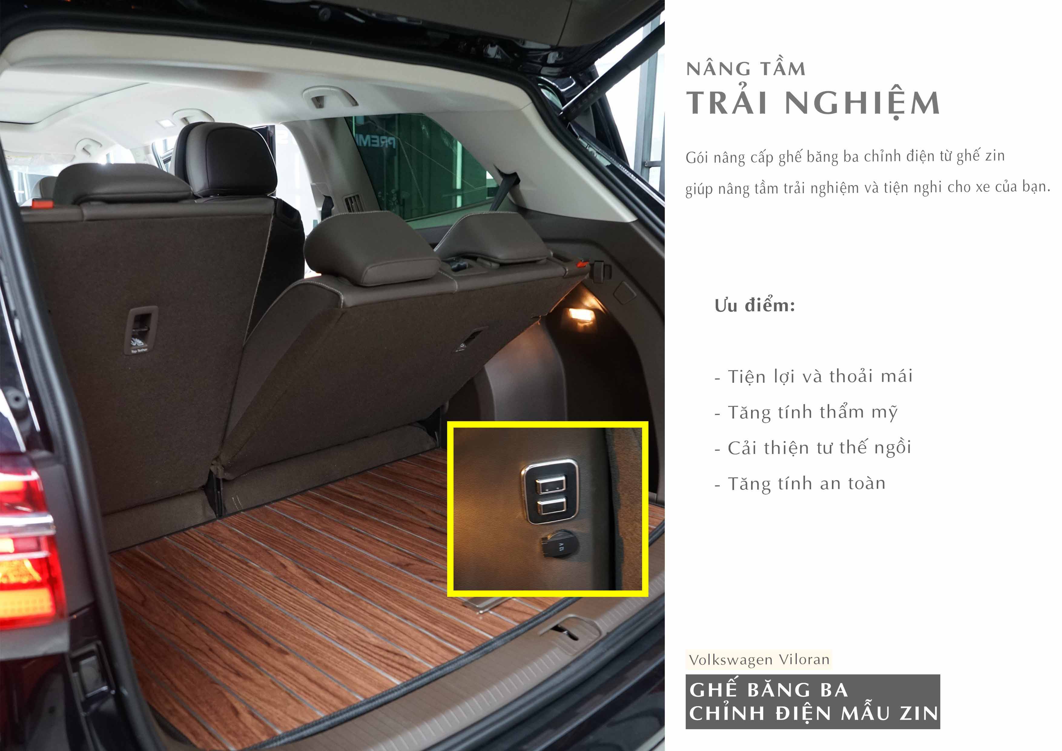 VILORAN - BROCHURE GHẾ BĂNG BA CHỈNH ĐIỆN
