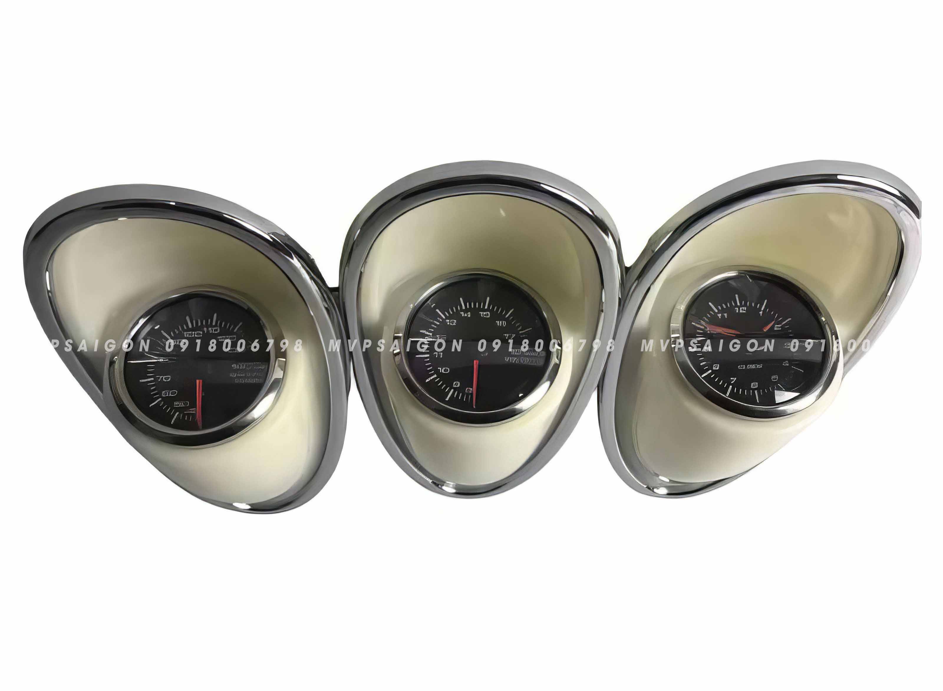 Bộ đồng hồ trần 3 chức năng (thời gian, độ ẩm, nhiệt độ) Mercedes Benz V250