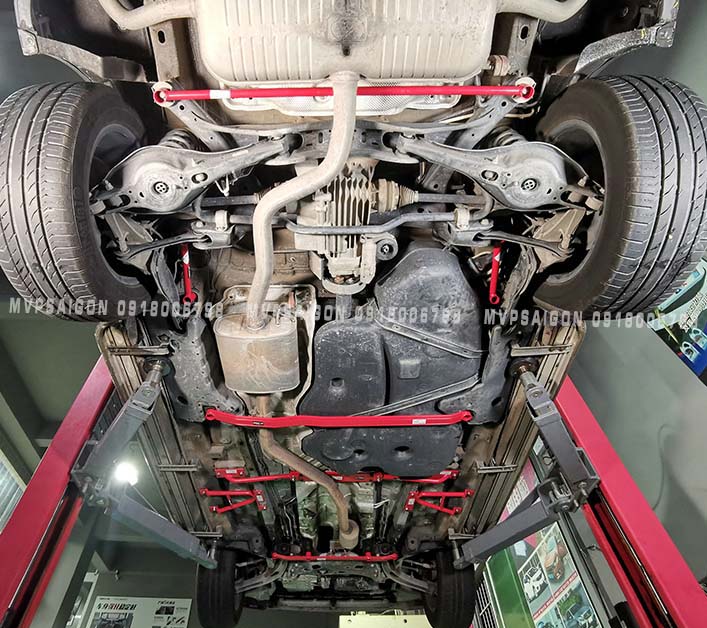 Hệ thống phuộc điện tử (DCC - Dynamic Chassis Control) VW Viloran- Teramont