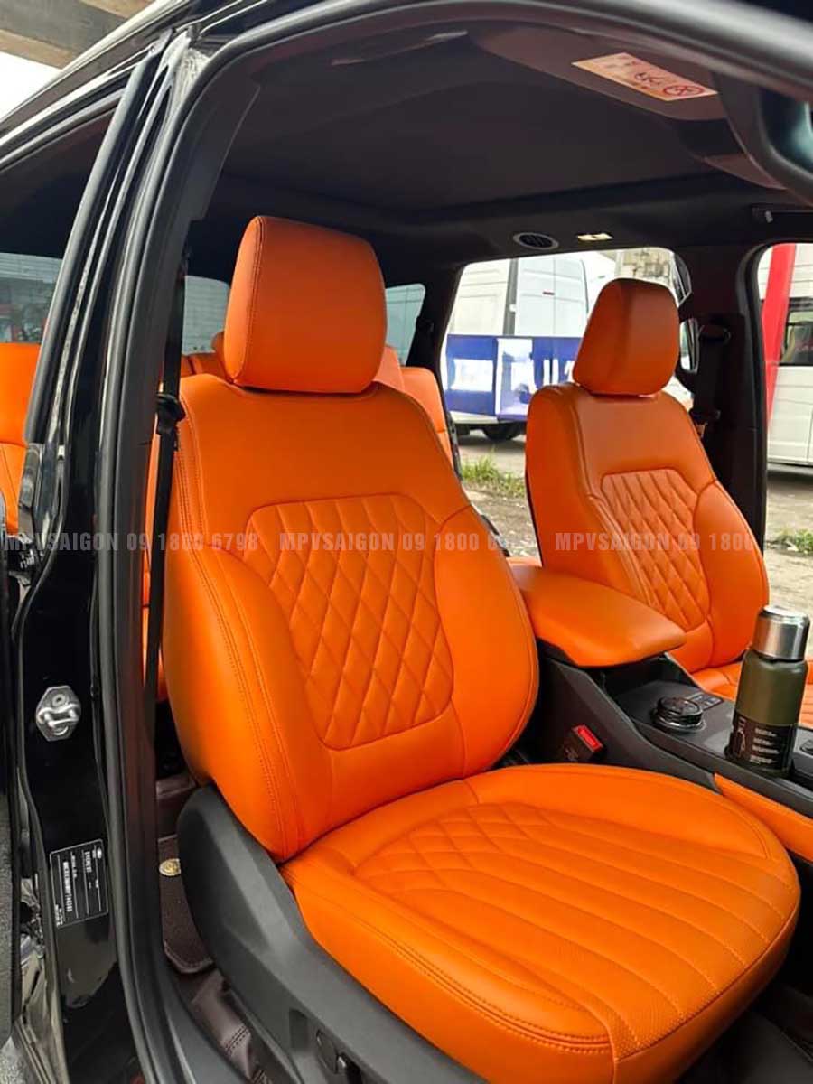 Bọc Ghế Da cho Xe Điện Vinfast VF3