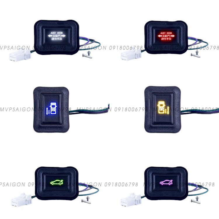 Công tắc cửa lùa cột B hyundai custin loại có LED