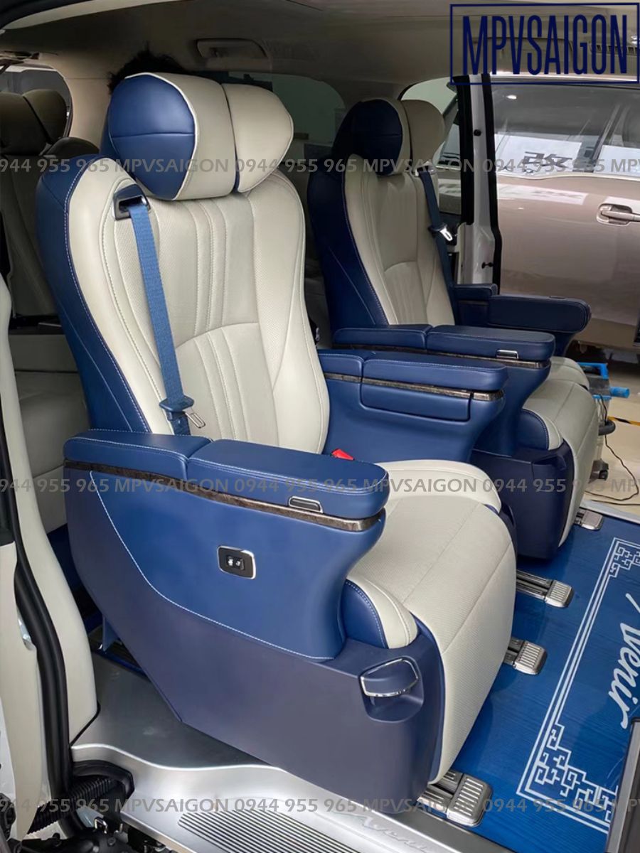 nâng cấp độ ghế limousine toyota alphard đẳng cấp