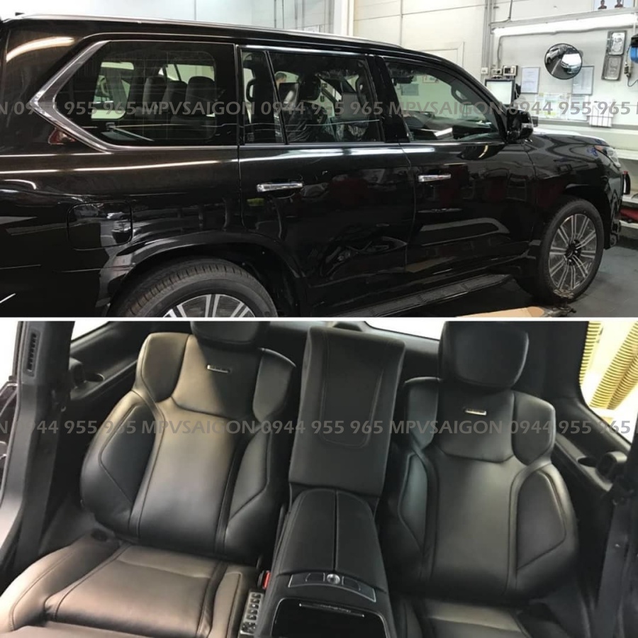 Nâng cấp độ ghế Limousine Lexus Lx570 MBS Trung Đông