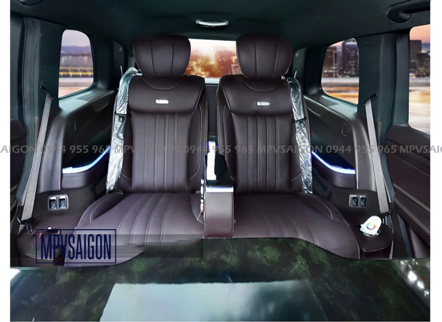 độ ghế limousine nội thất limousine cho xe MPV TPHCM