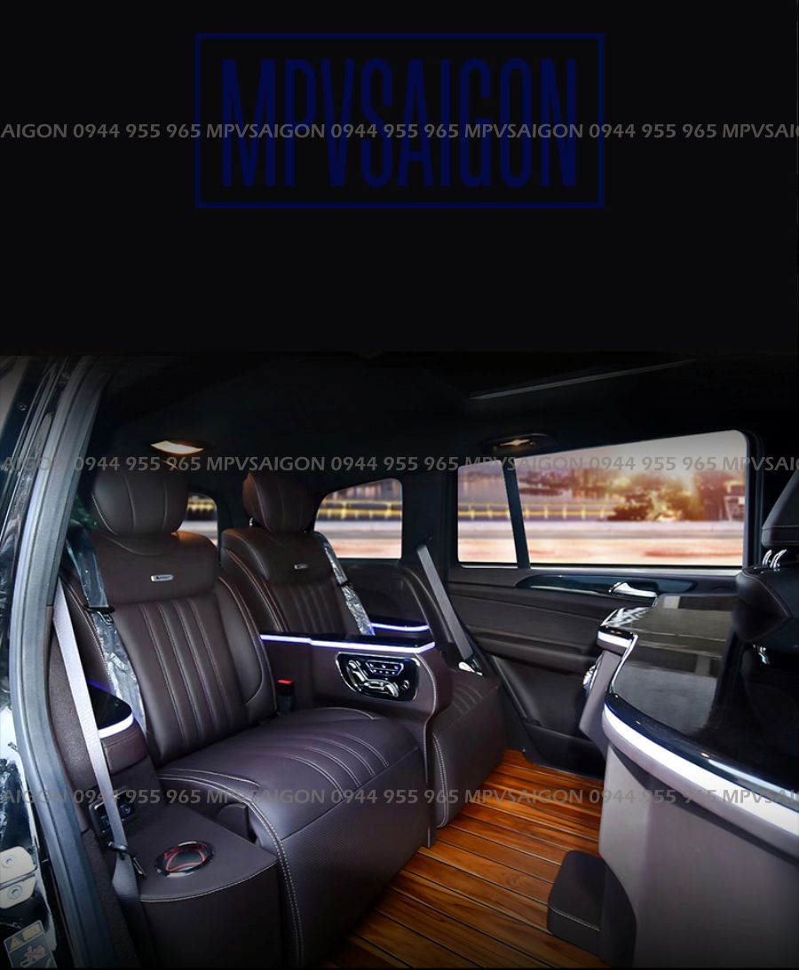 độ ghế limousine nội thất limousine cho xe MPV TPHCM