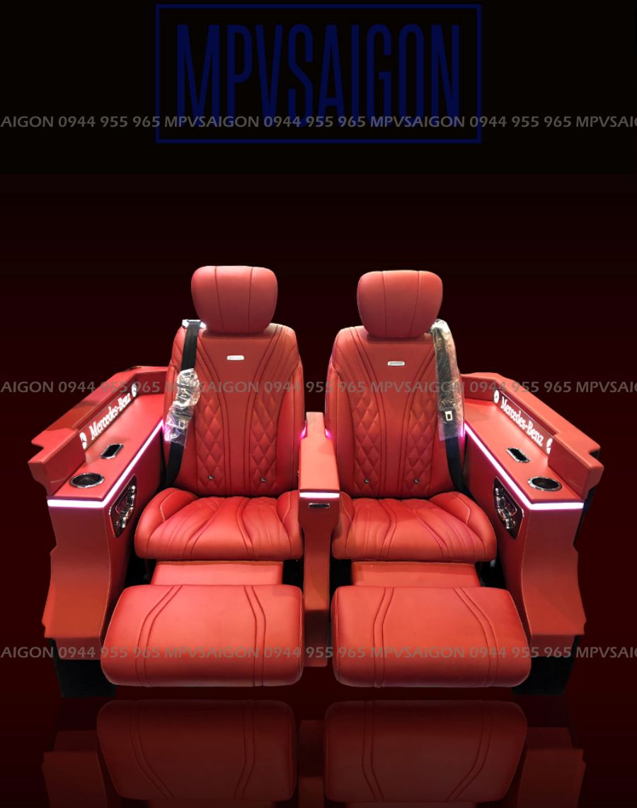 độ ghế limousine nội thất limousine cho xe MPV TPHCM