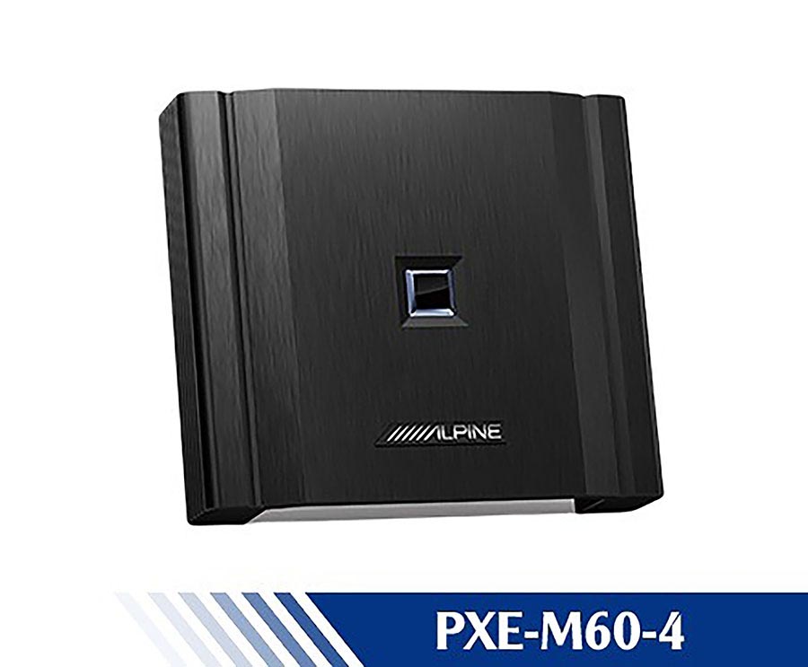 Alpine PXE-M60-4: Bộ xử lý tín hiệu âm thanh kỹ thuật số công nghệ mới.