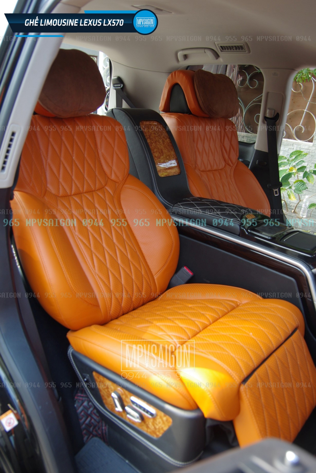 Ghế Limousine thương gia xe SUV 5 chỗ 7 chỗ