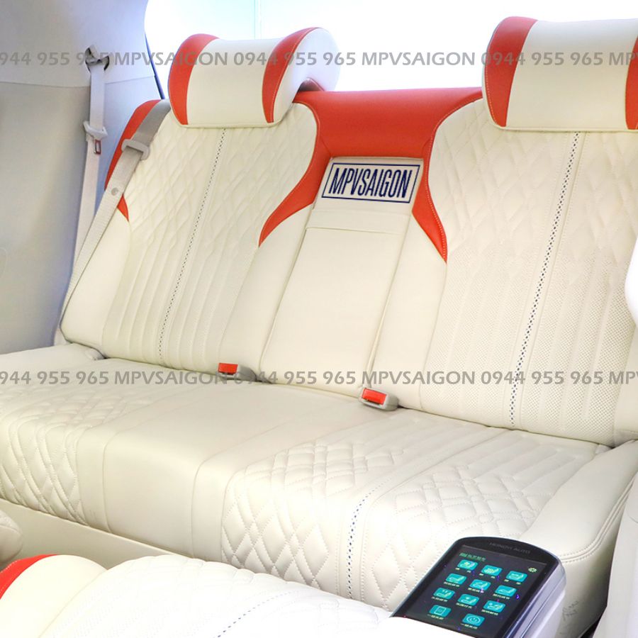 Ghế Limousine băng ba ngả thành giường