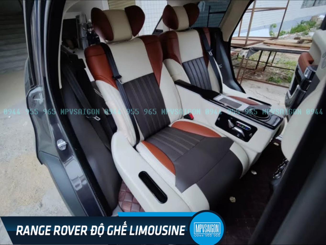 Nâng cấp ghế Limousine thương gia xe SUV 7 chỗ
