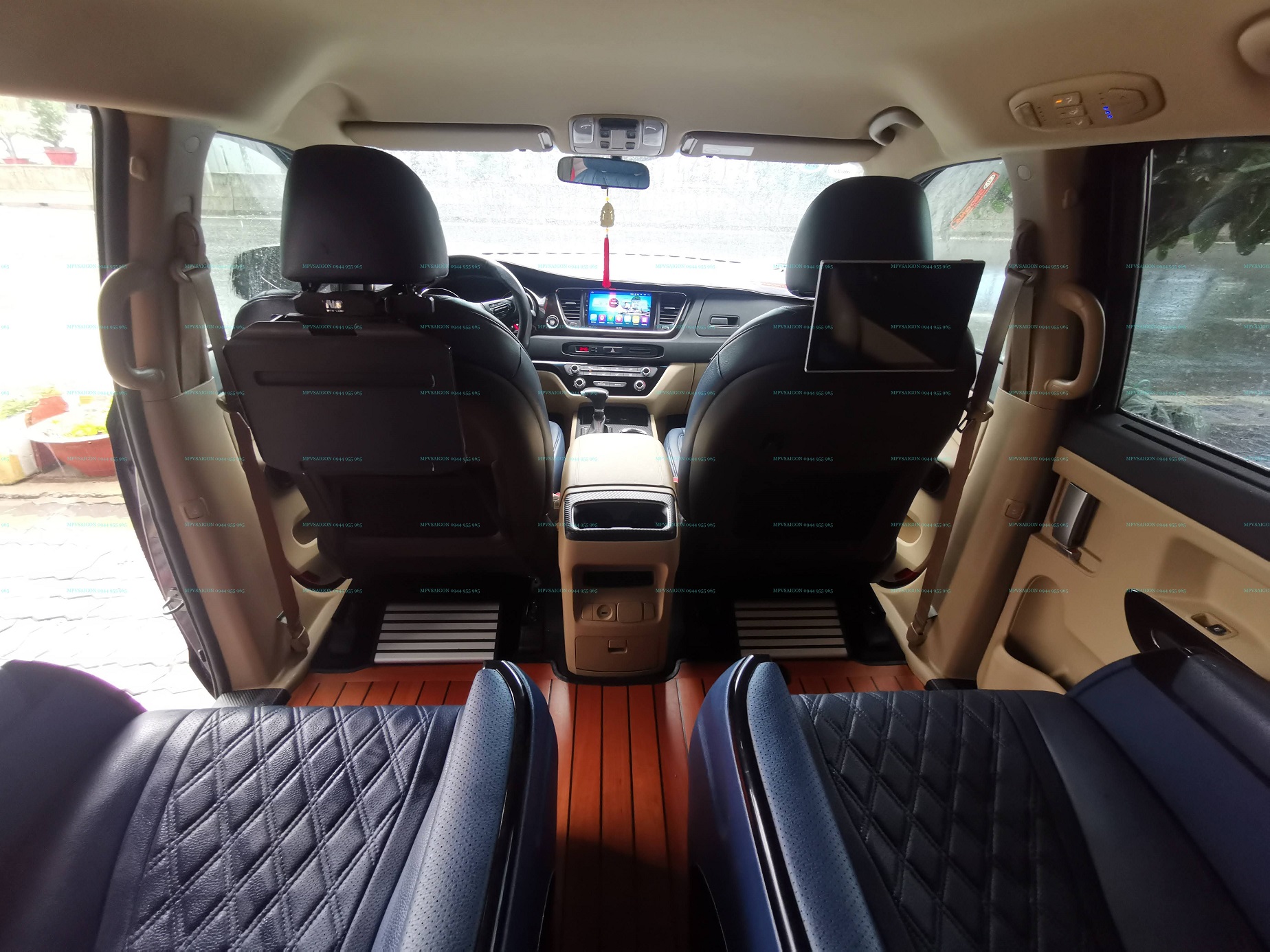Nâng cấp ghế limousine Độ ghế Limousine Sedona