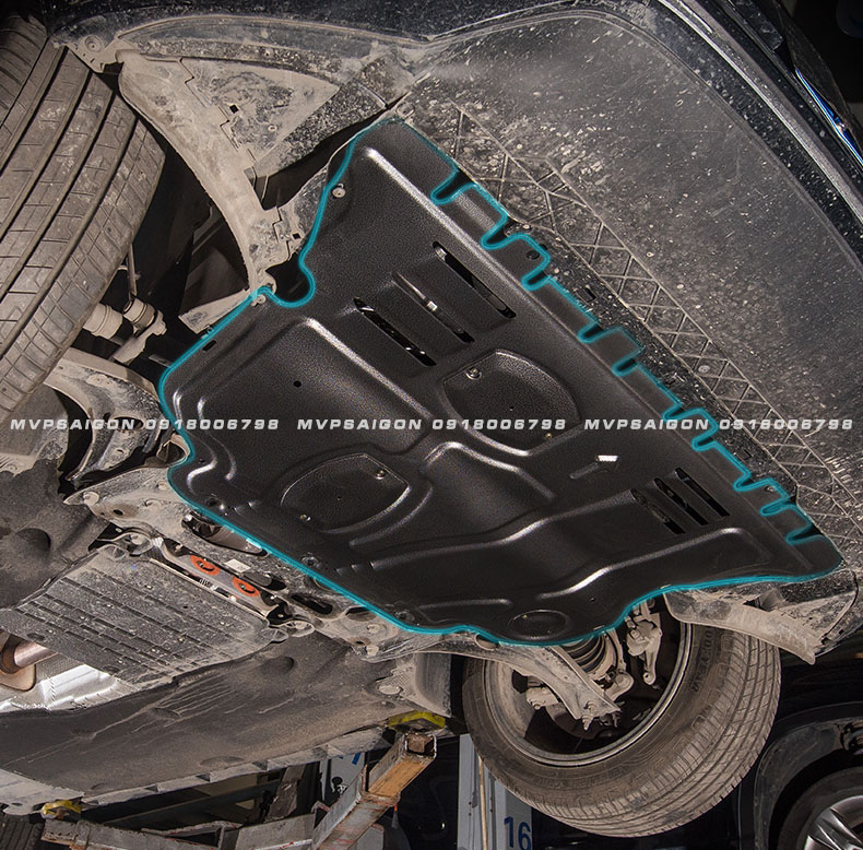 Lắp đặt giáp gầm Honda Civic - tấm bảo vệ động cơ hộp số