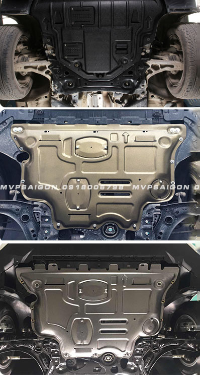 Lắp đặt giáp gầm Mazda 3 - tấm bảo vệ động cơ hộp số