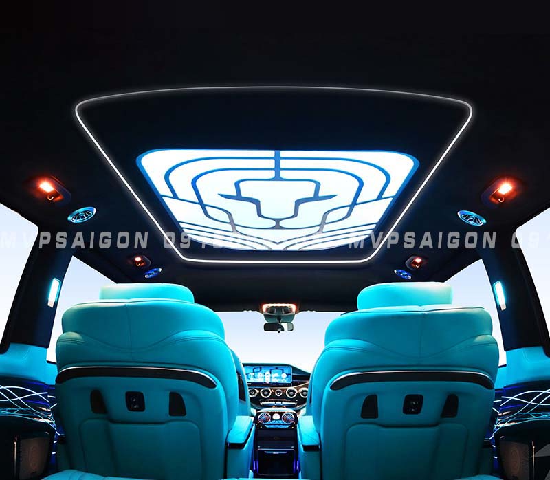 LED trần maybach dành riêng Benz V-class - MPVSAIGON