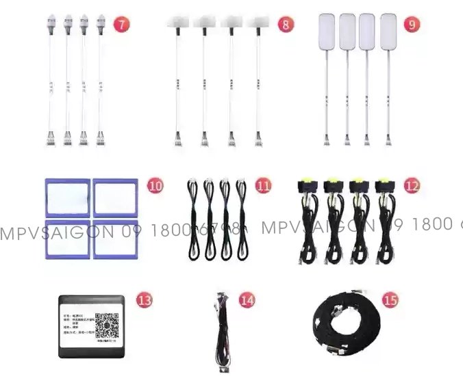 LED viền nội thất KIA Carnival 2024 - MPVSAIGON