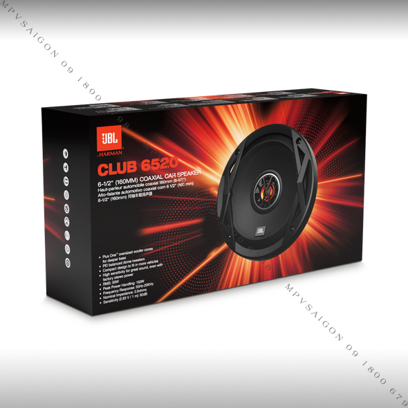 Loa đồng trục lắp trên xe ô tô JBL CLUB 6520 - MPVSAIGON