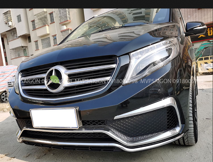 Nâng cấp body Kit Vito V250 V-class lên bản Triumph Maybach