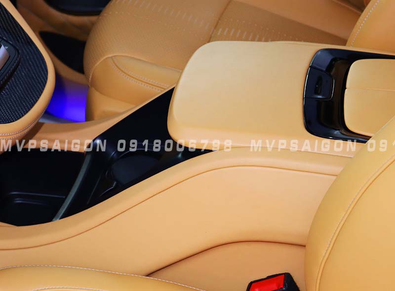 Nâng cấp ghế điện ghế matxa Benz V250 - MPVSAIGON