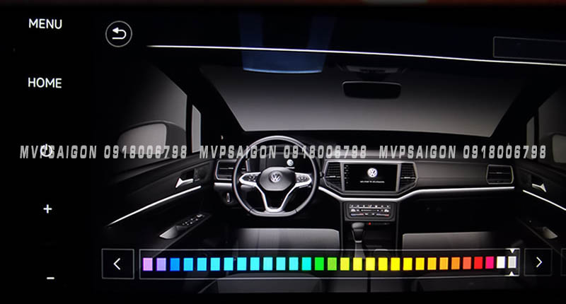 Nâng cấp LED nội thất 22 chi tiết Symphony cho Volkswagen Viloran
