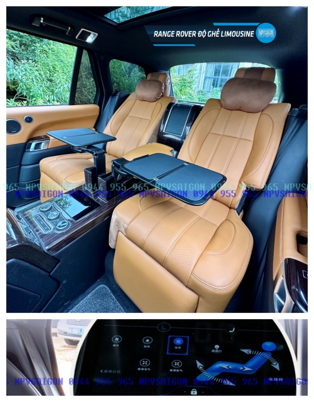 Ghế Limousine thương gia xe SUV 5 chỗ 7 chỗ