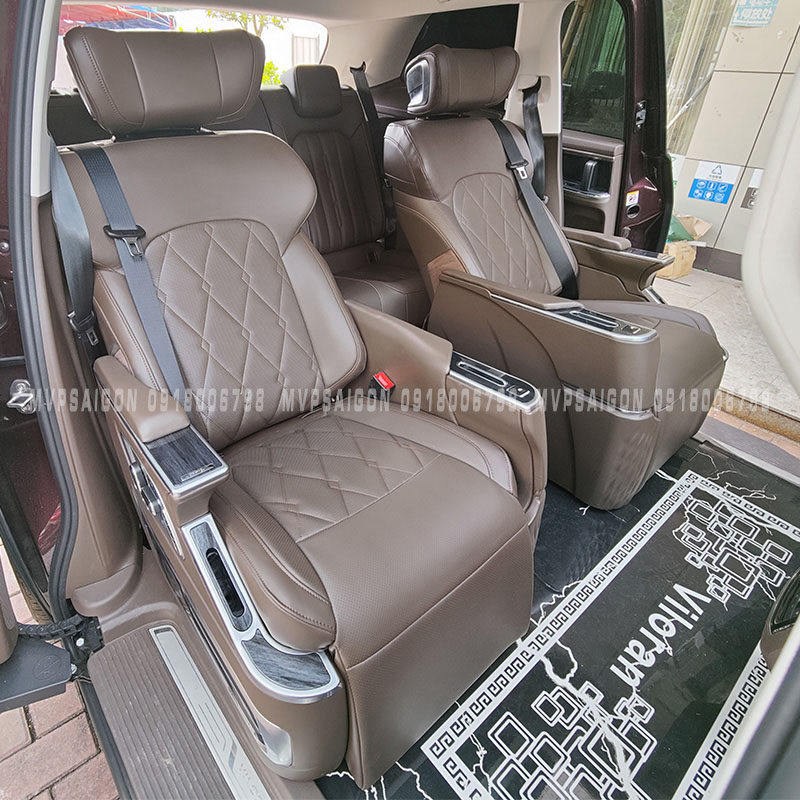 Volkswagen Viloran nâng cấp ghế Limousine matxa