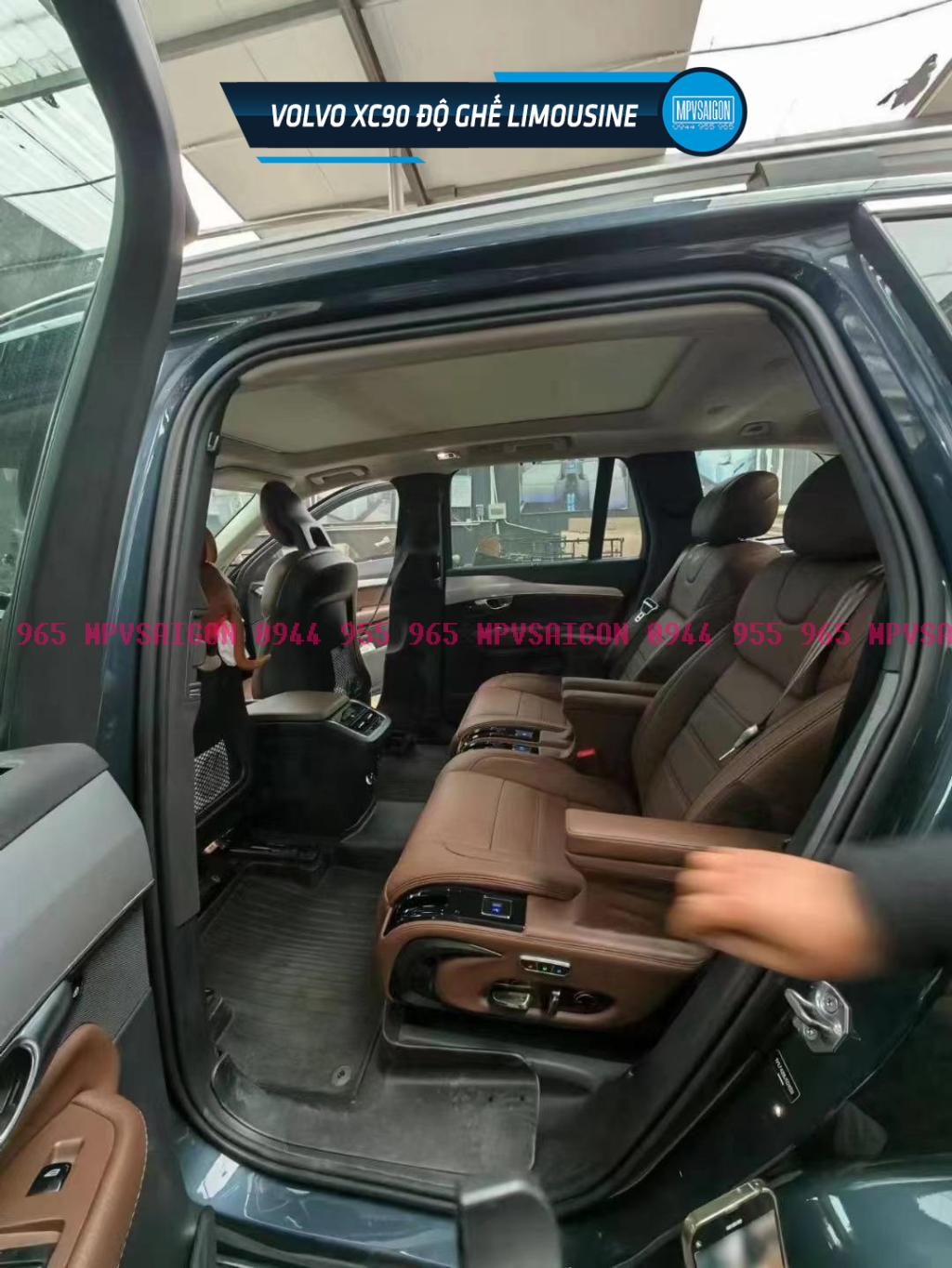 Volvo XC90 độ ghế thương gia Limousine