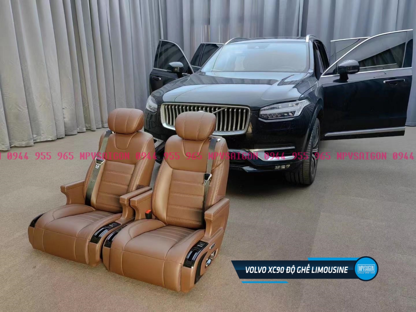 Volvo XC90 độ ghế thương gia Limousine