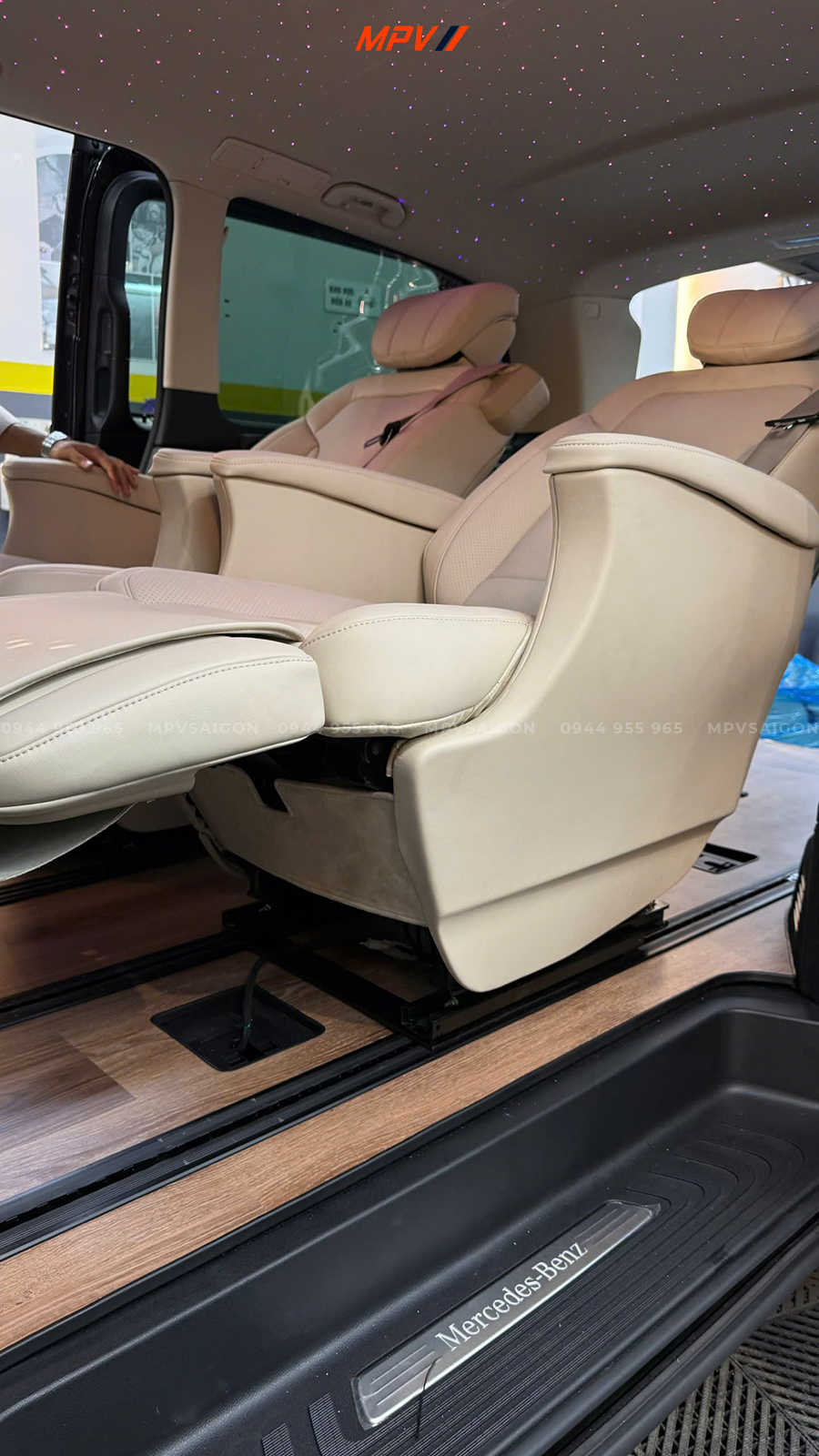 MERCEDES BENZ V300 AVANTGARDE NÂNG CẤP GHẾ BẢN AMG