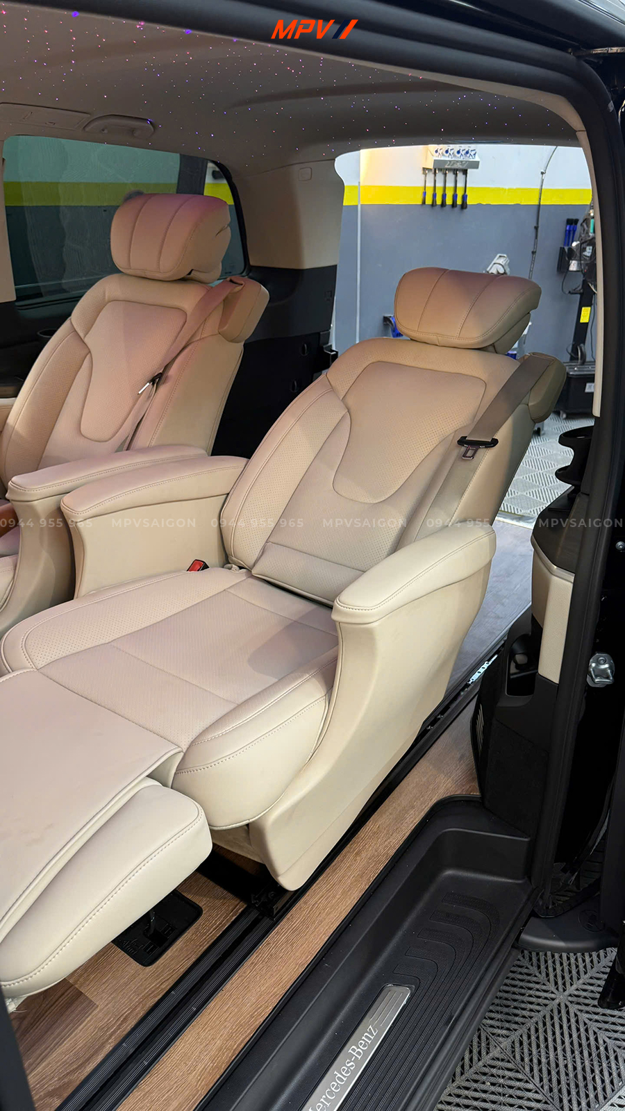 MERCEDES BENZ V300 AVANTGARDE NÂNG CẤP GHẾ BẢN AMG