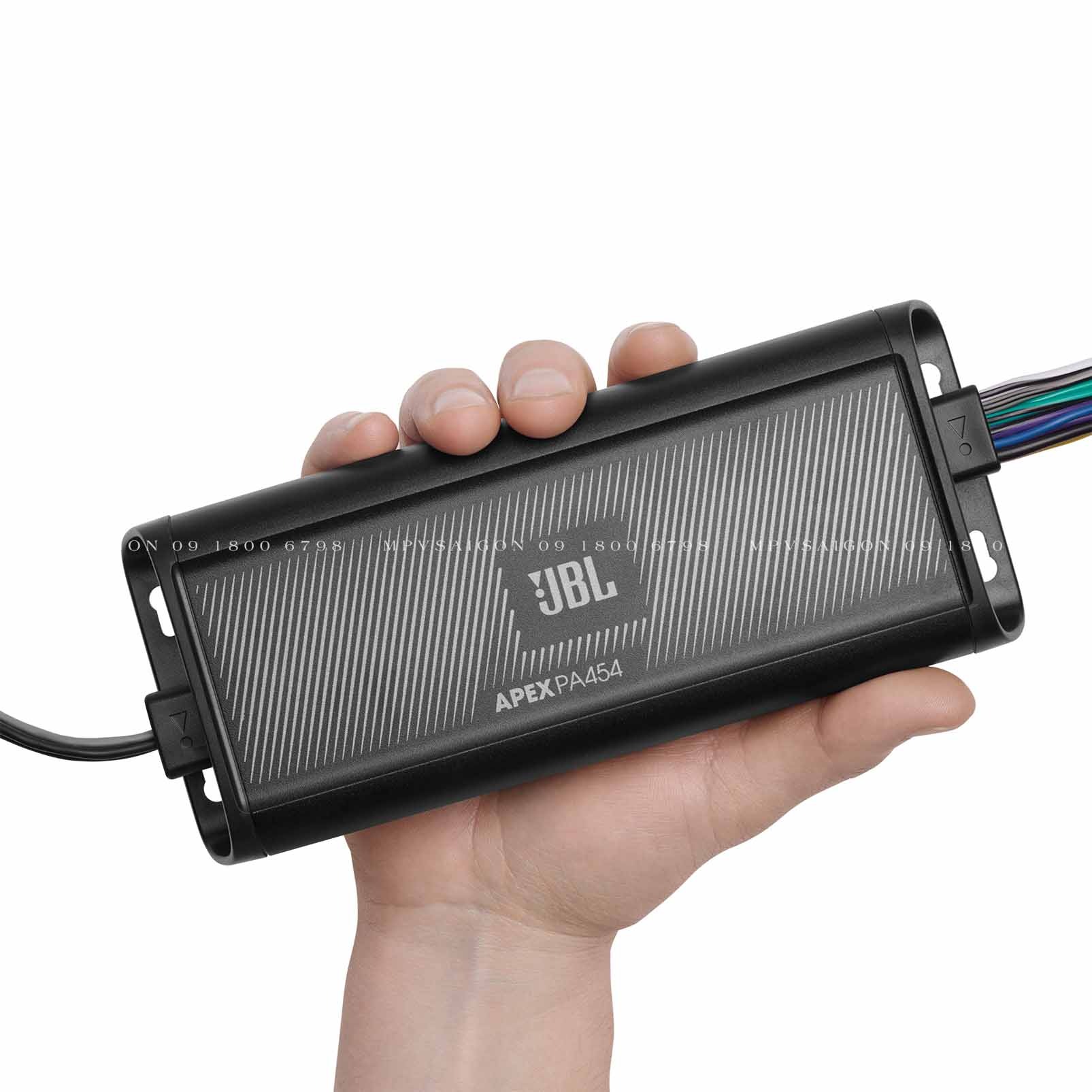 Amply JBL PA 454 góc chụp nghiêng