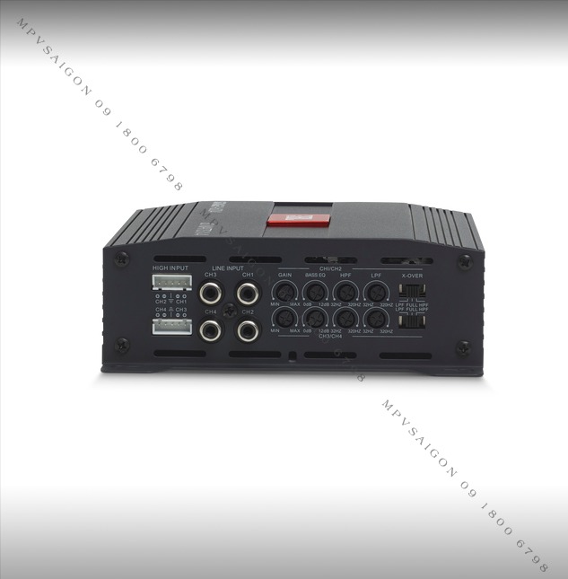 Amply JBL STAGE A6004 góc chụp nghiêng