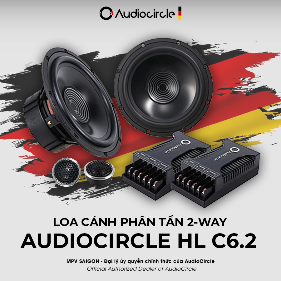 AUDIOCIRCLE HL C6.2 – LOA CÁNH PHÂN TẦN 2-WAY