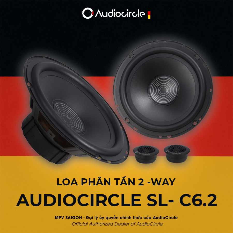 Loa phân tần 2 way- Loa phân tần AUDIOCIRCLE SL- C6.2
