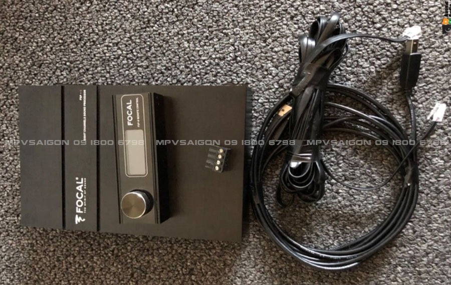 Focal FSP-8 - cổng tín hiệu đầu vào và kết nối USB setup