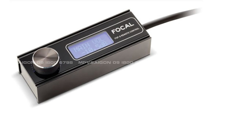 Focal FSP-8 - chi tiết mặt điều khiển chỉnh thông số
