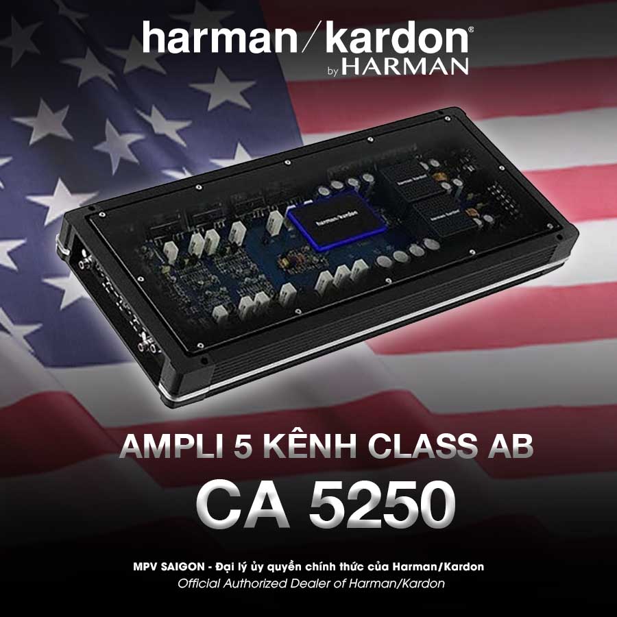 HARMAN KARDON CA 5250 - AMPLI LẮP XE Ô TÔ CHÍNH HÃNG