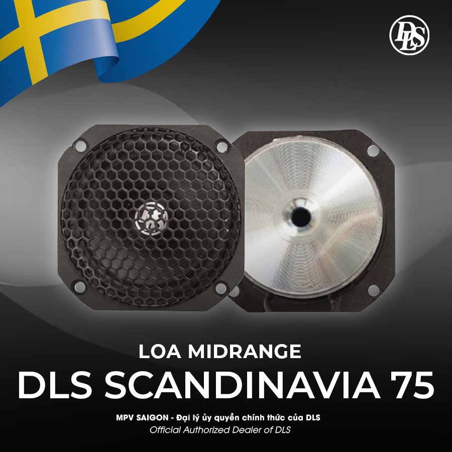 Loa mid DLS SCANDINAVIA 75
