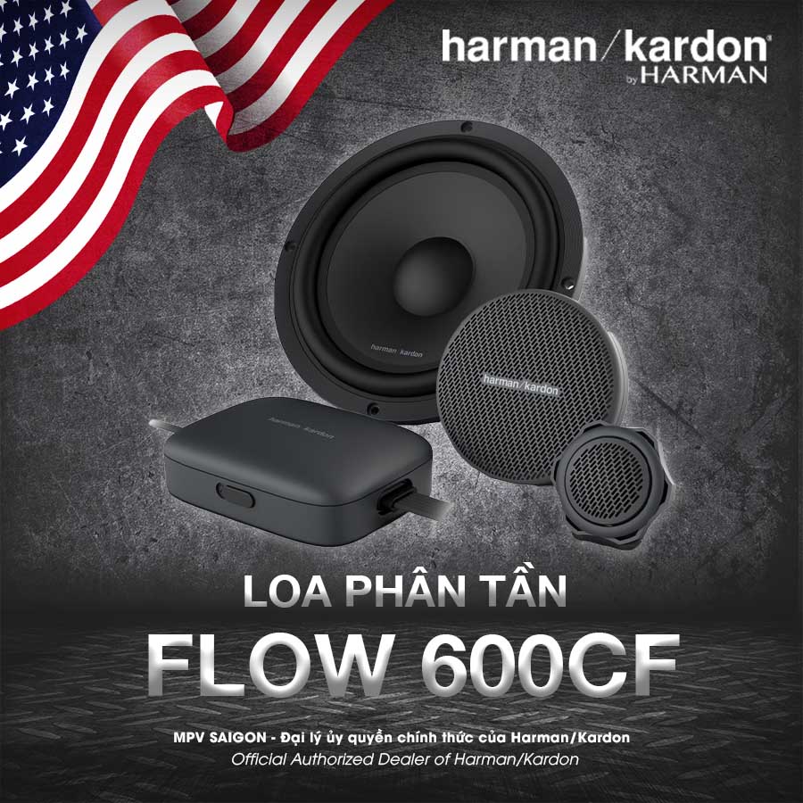 HARMAN/KARDON FLOW 600CF - Loa phân tần lắp trên xe ô tô chính hãng - hình ảnh sản phẩm tổng thể
