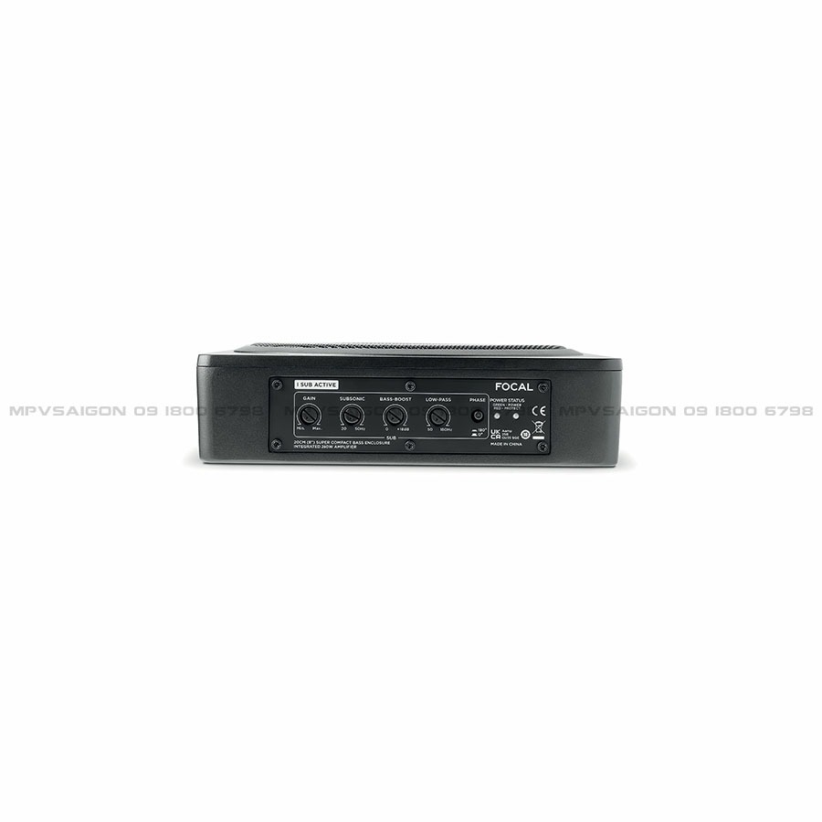Focal Isub Active - Sub gầm ghế nổi tiếng từ Focal Pháp