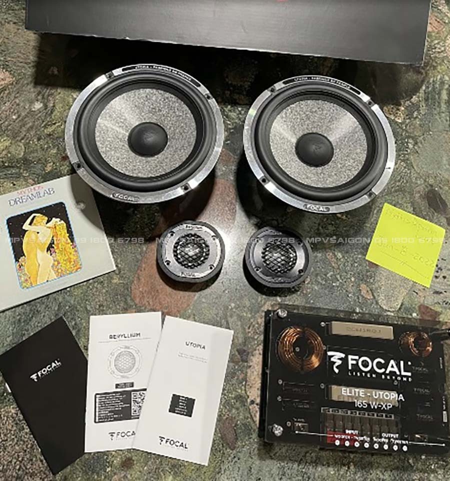 Focal Utopia 165W-XP: bộ 2-ways dẫn dắt vào thế giới Utopia