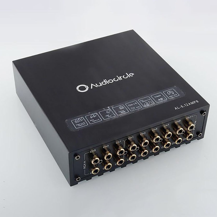 AUDIOCIRCLE AL-6.12AMP8 – AMPLY/DSP CAO CẤP CHO Ô TÔ