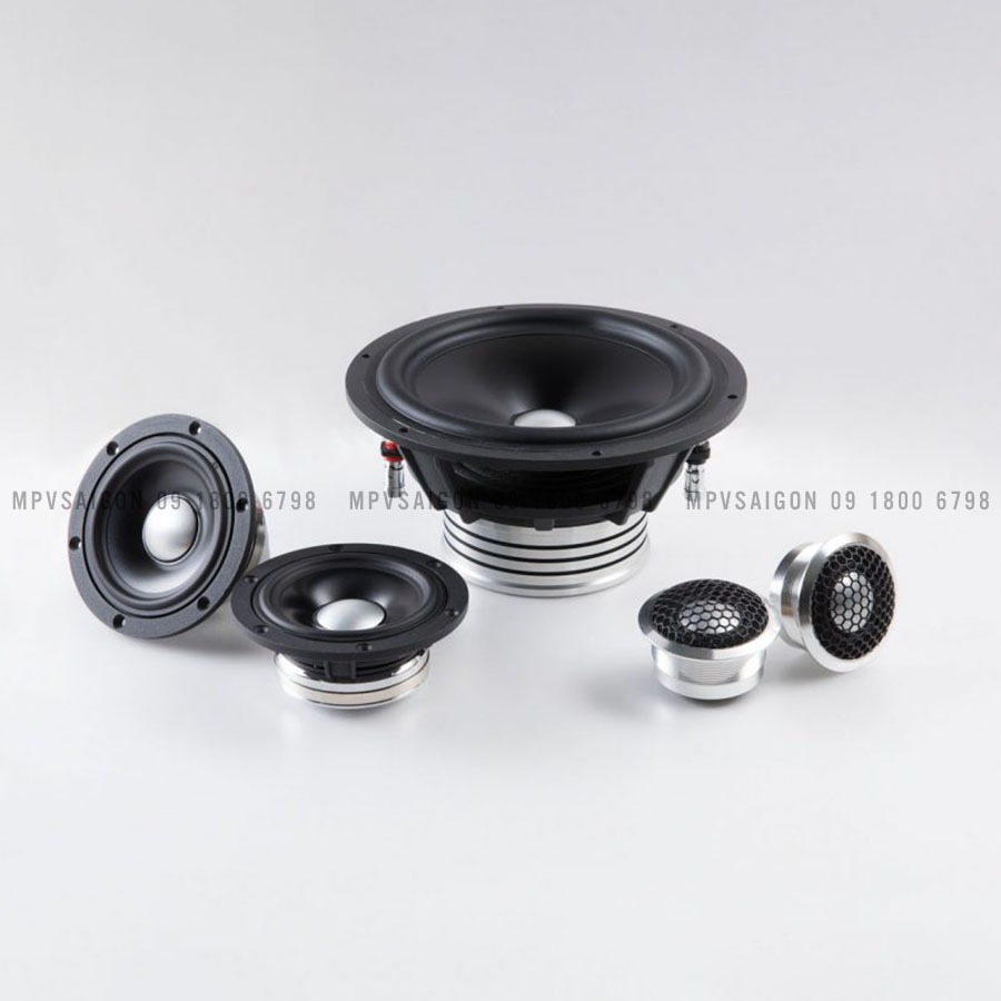 Bộ loa phân tần Audible Physics 3DEV T 1.3.6 Active Component Set phối cảnh chi tiết