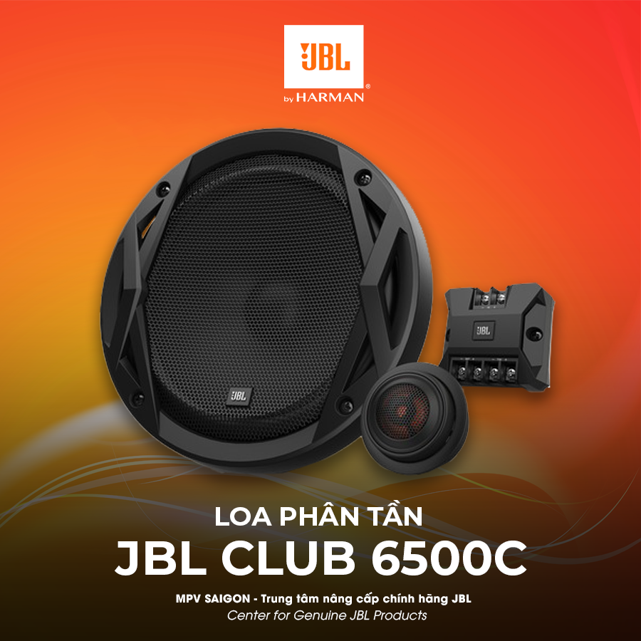 Loa phân tần lắp trên xe ô tô JBL CLUB 6500C