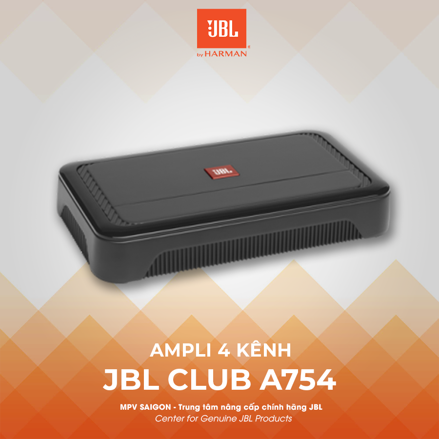 Ampli 4 kênh lắp xe ô tô JBL CLUB A754