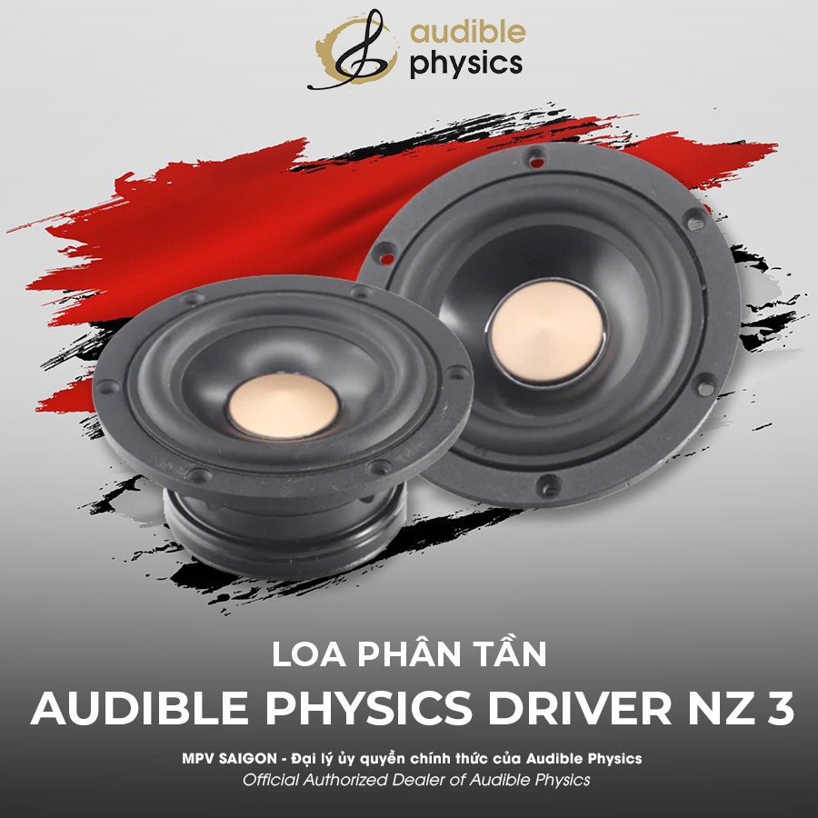 Loa driver Audible Physics Driver NZ 3 toàn cảnh sản phẩm